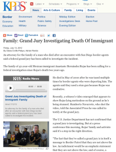 Family: Grand Jury Investigating Death Of Immigrant Family: Grand Jury Investigating Death Of Immigrant