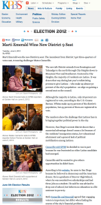 Marti Emerald Wins New District 9 Seat Marti Emerald Wins New District 9 Seat