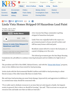 Linda Vista Homes Stripped Of Hazardous Lead Paint Linda Vista Homes Stripped Of Hazardous Lead Paint
